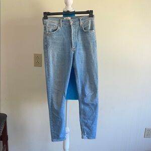 Agolde Nico High Rise Skinny Stretch Jeans